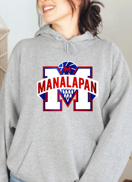 Long sleeve Cotton Hoodie- matte logo