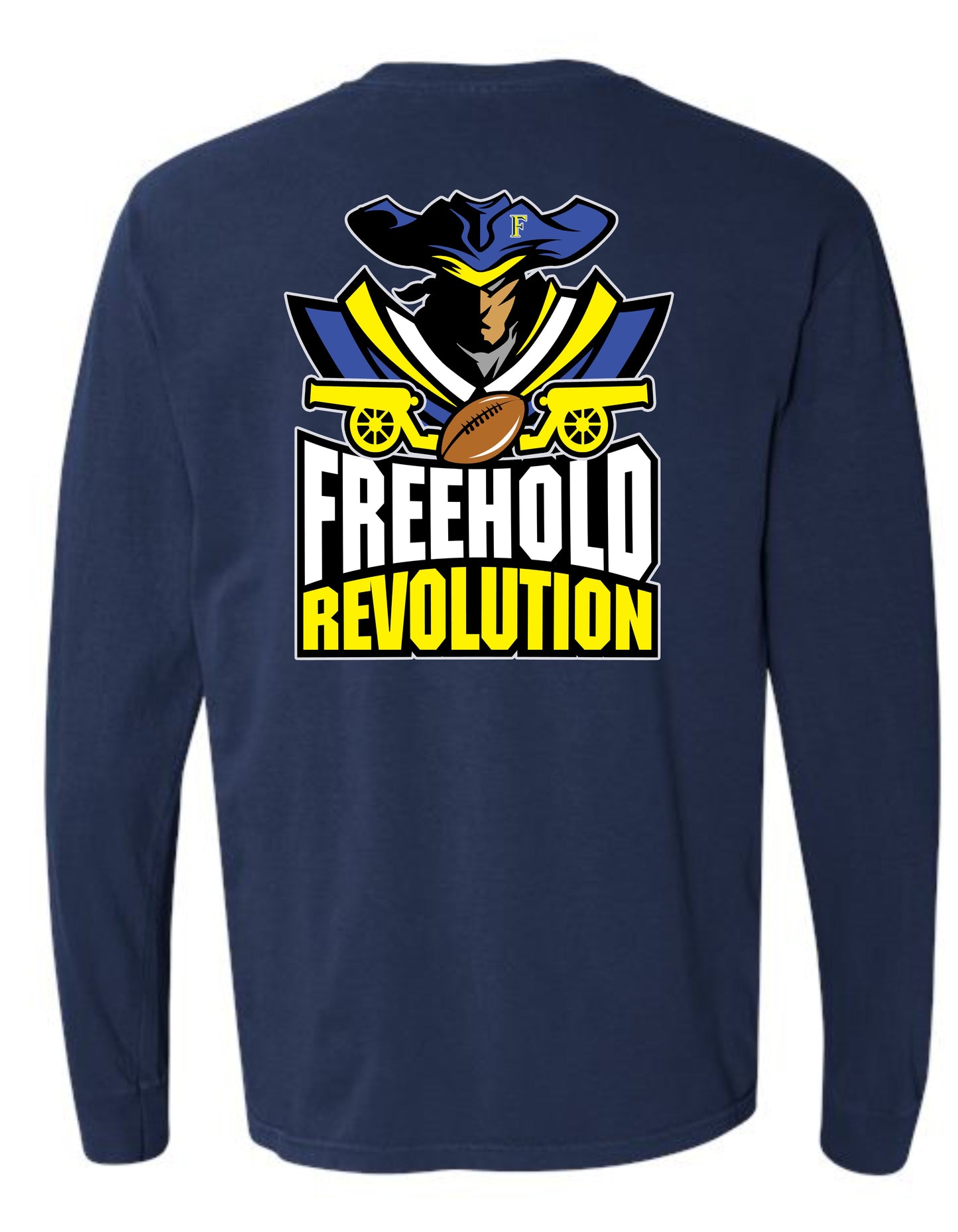 Cotton long sleeved shirt - back logo