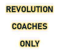 Freehold Revolution Coaches only