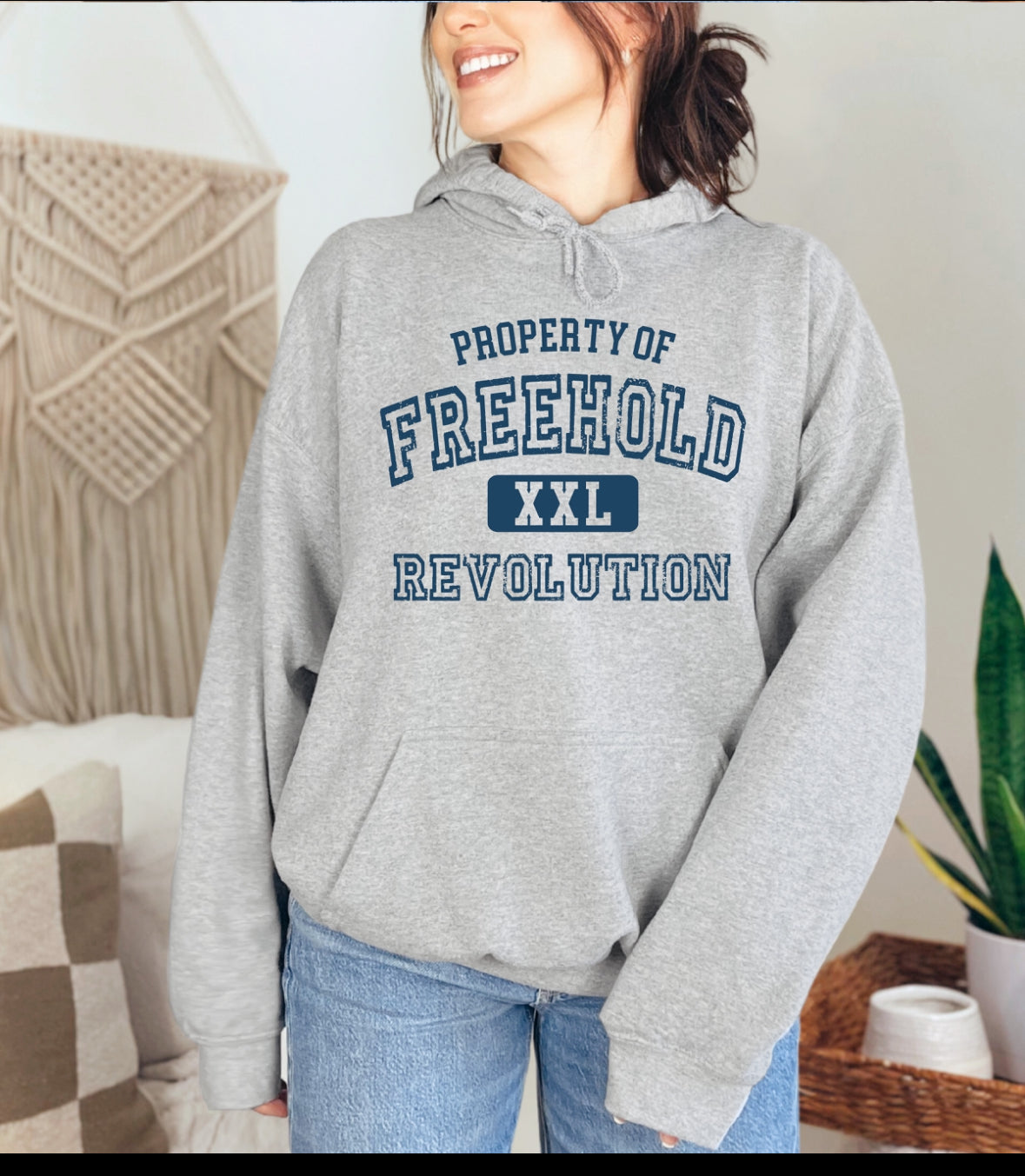 Cotton hoodie -property of