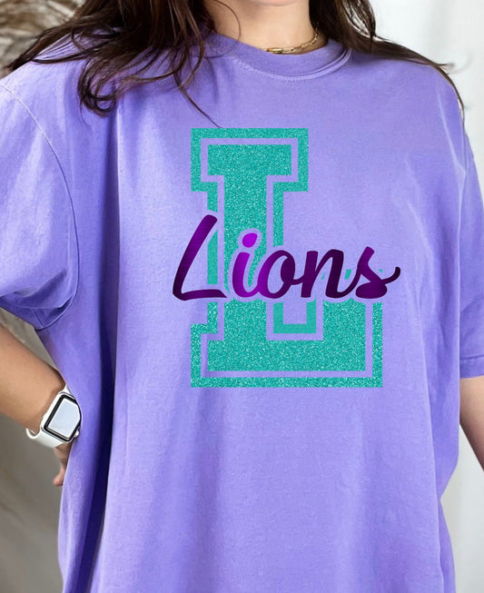 Mom tshirt- glitter