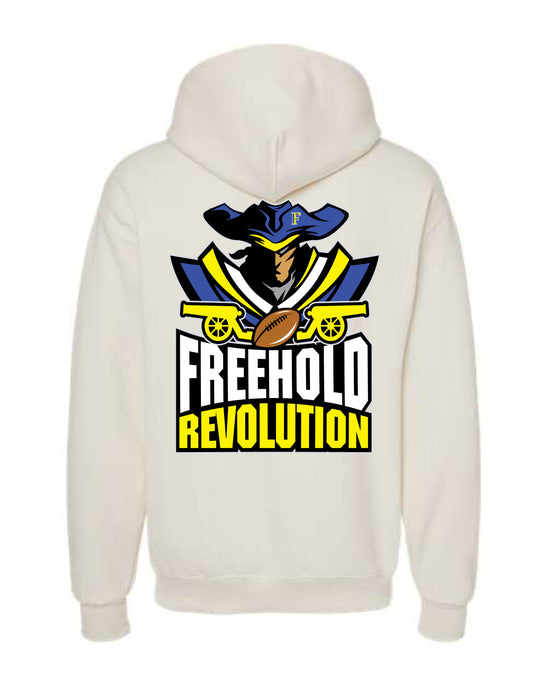 Cotton hoodie- back logo