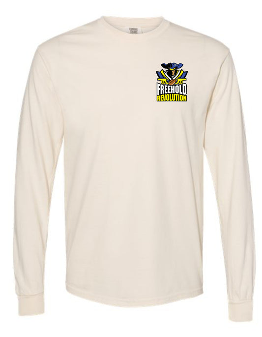 Cotton long sleeved shirt - front  logo