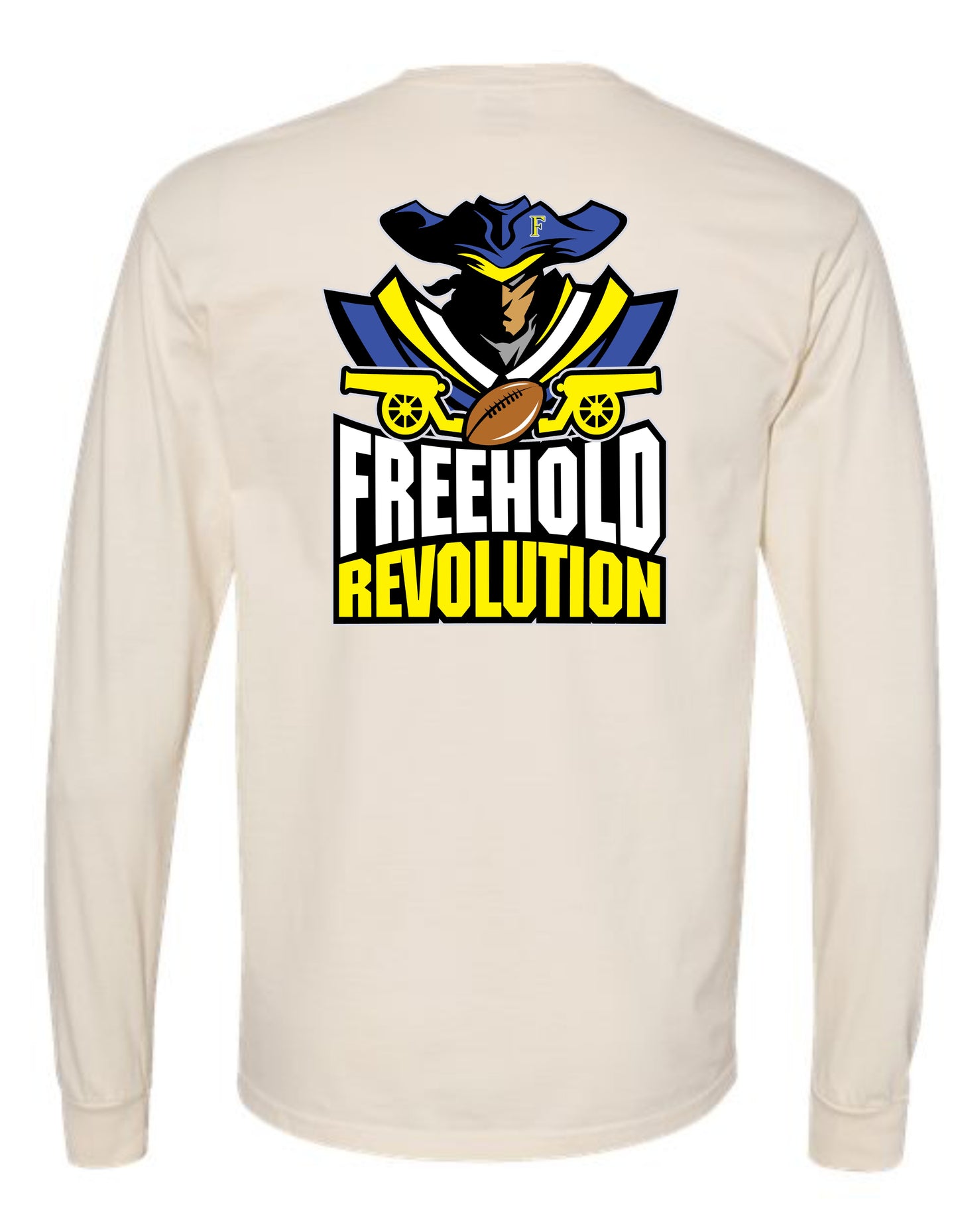 Cotton long sleeved shirt - back logo