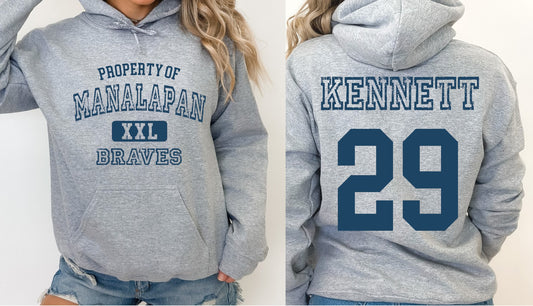 Cotton hoodie -property of