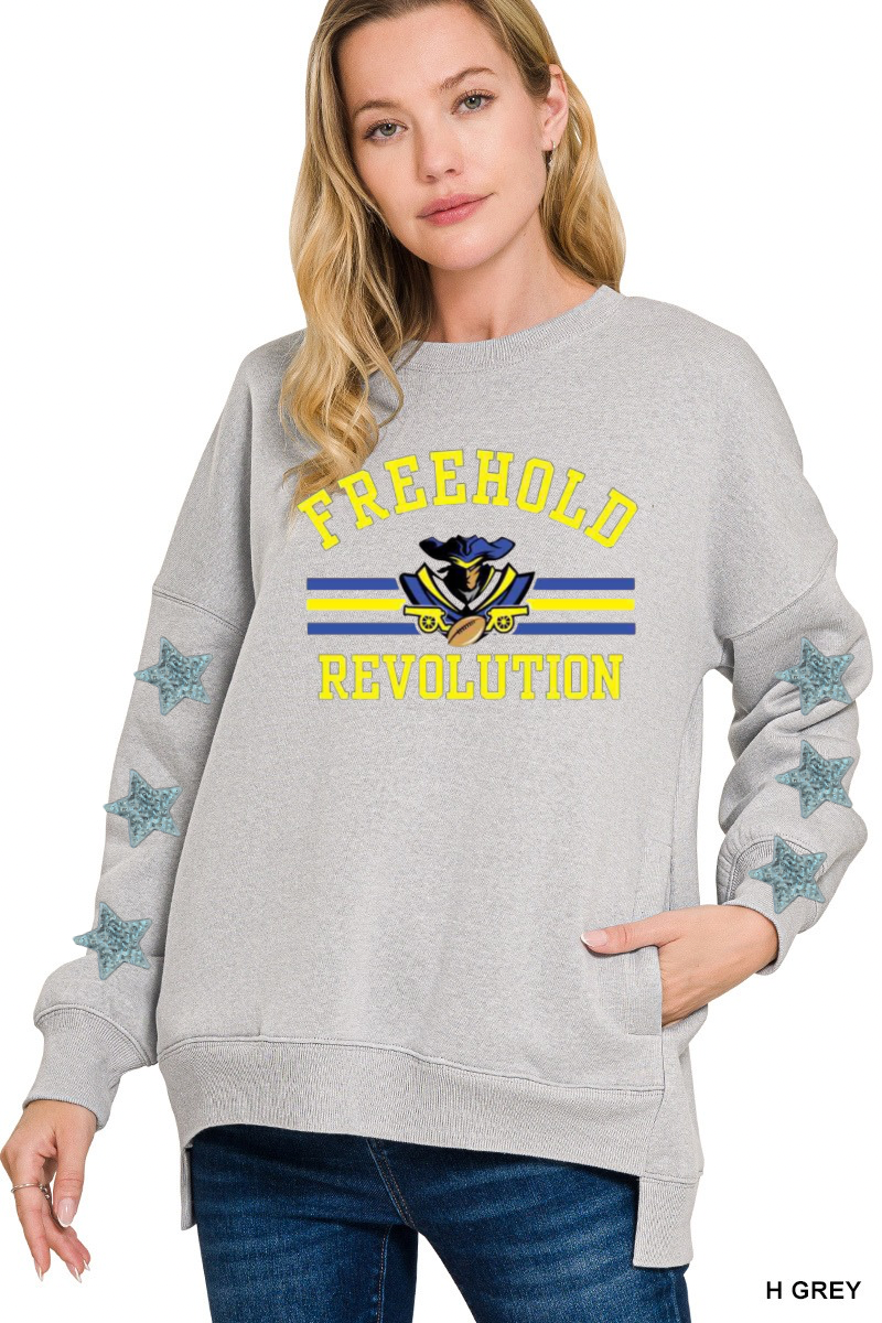 Women’s oversized crew