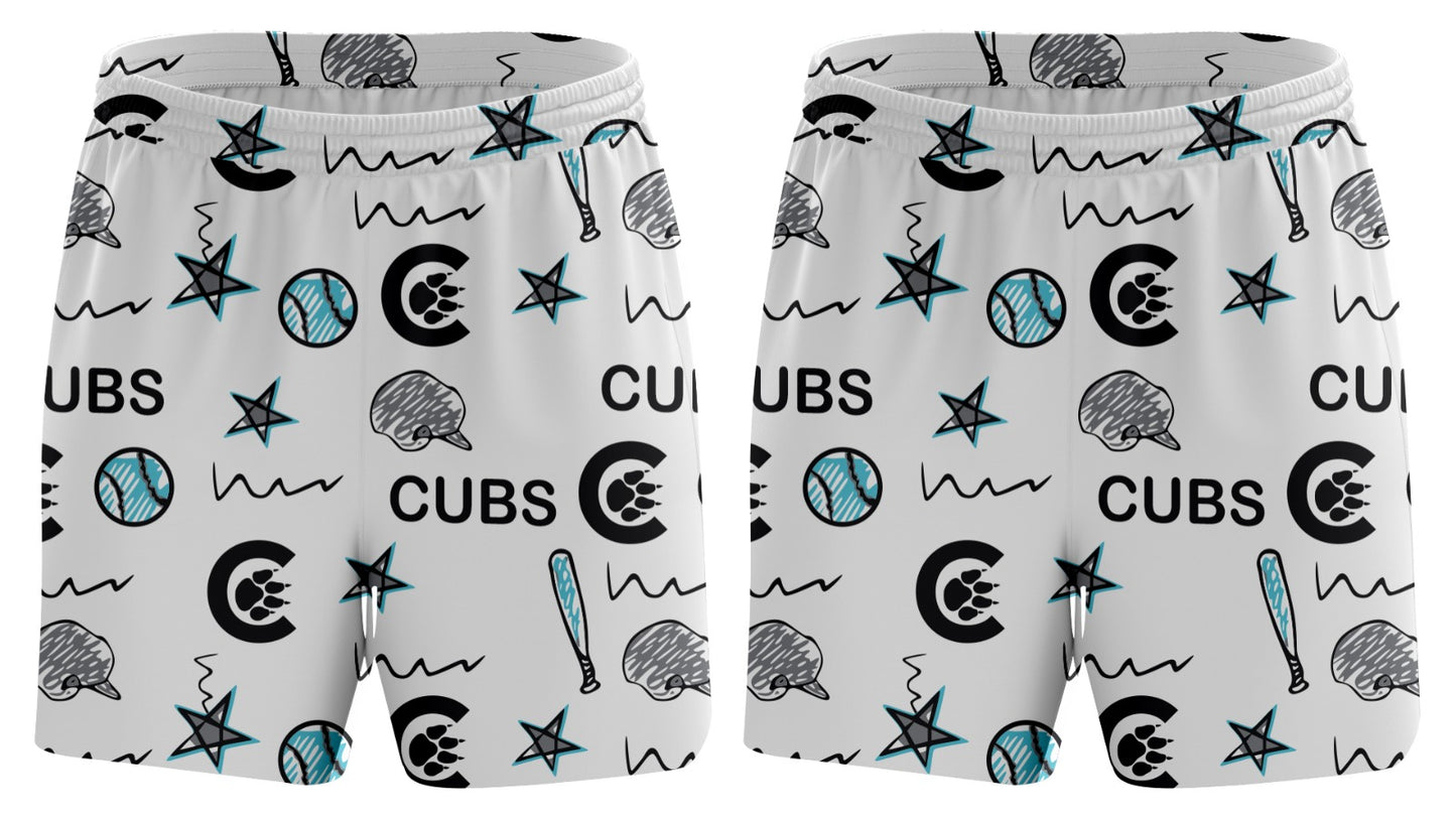 Scribble shorts