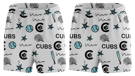 Scribble shorts