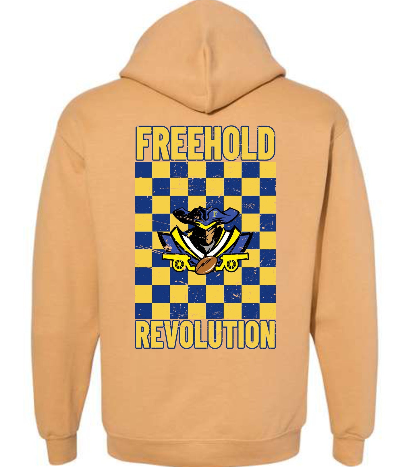 Cotton hoodie- checkered